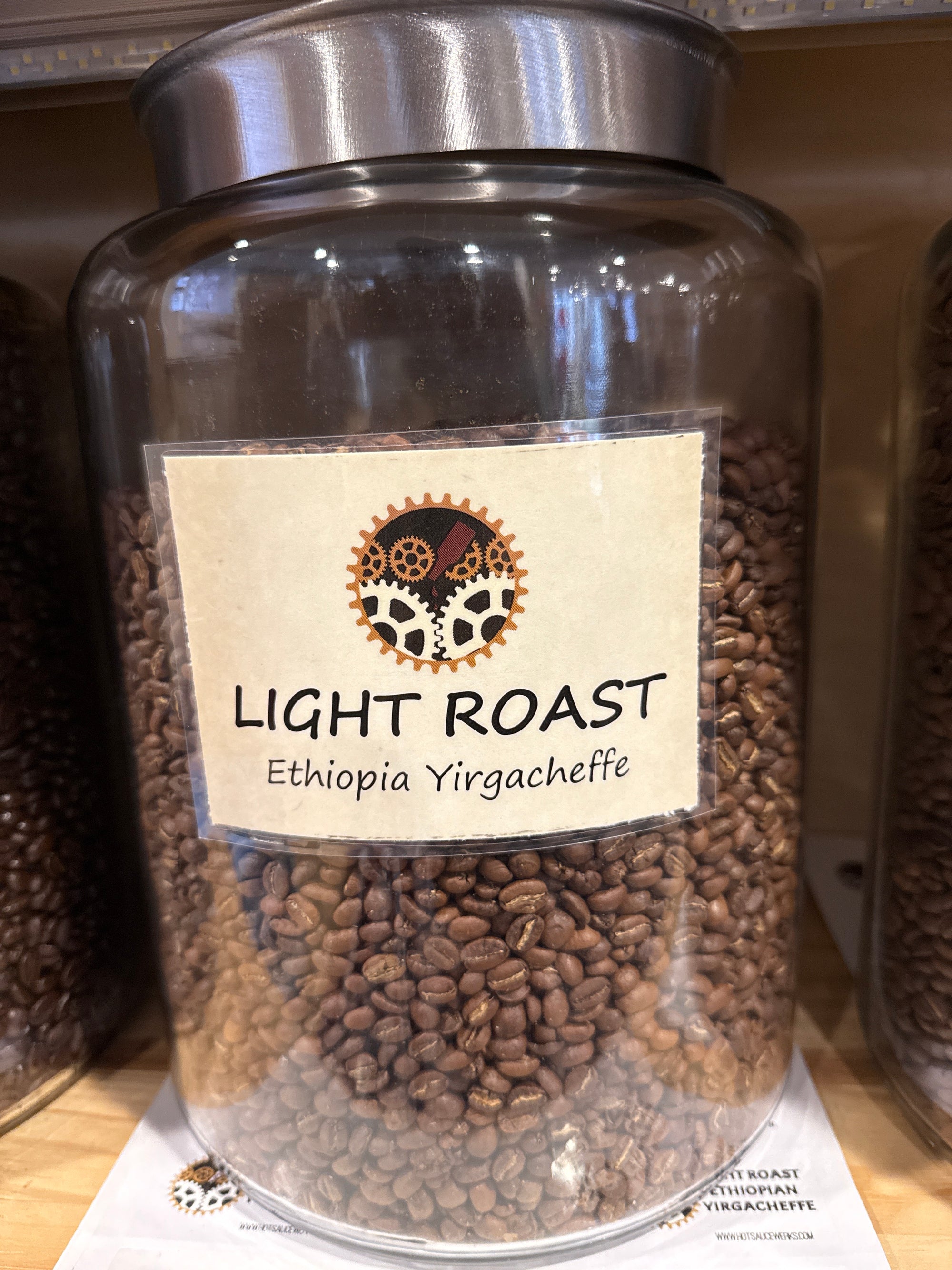 Unflavored Light Roast Coffee Beans (1 lbs.)