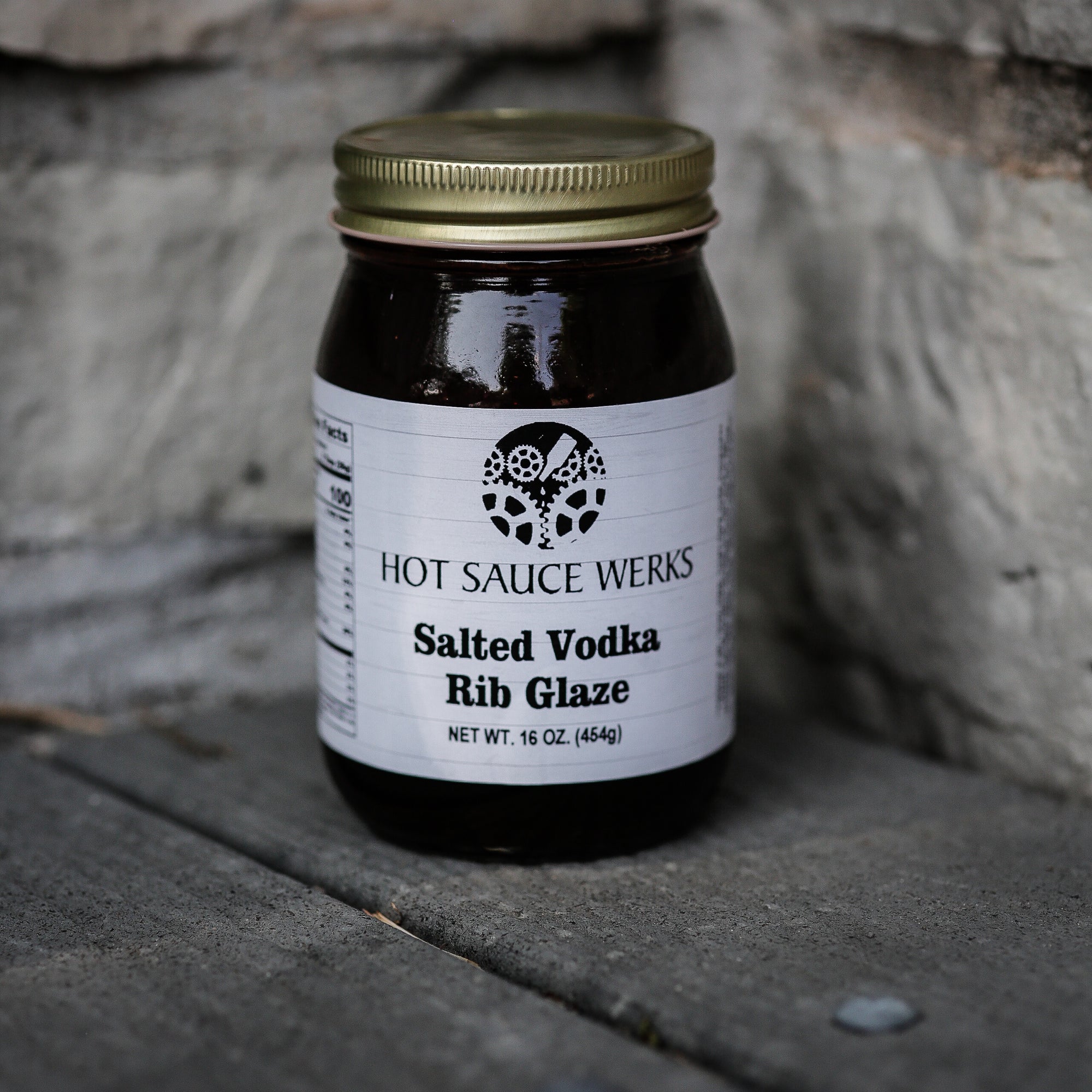 Salted Vodka Rib Glaze